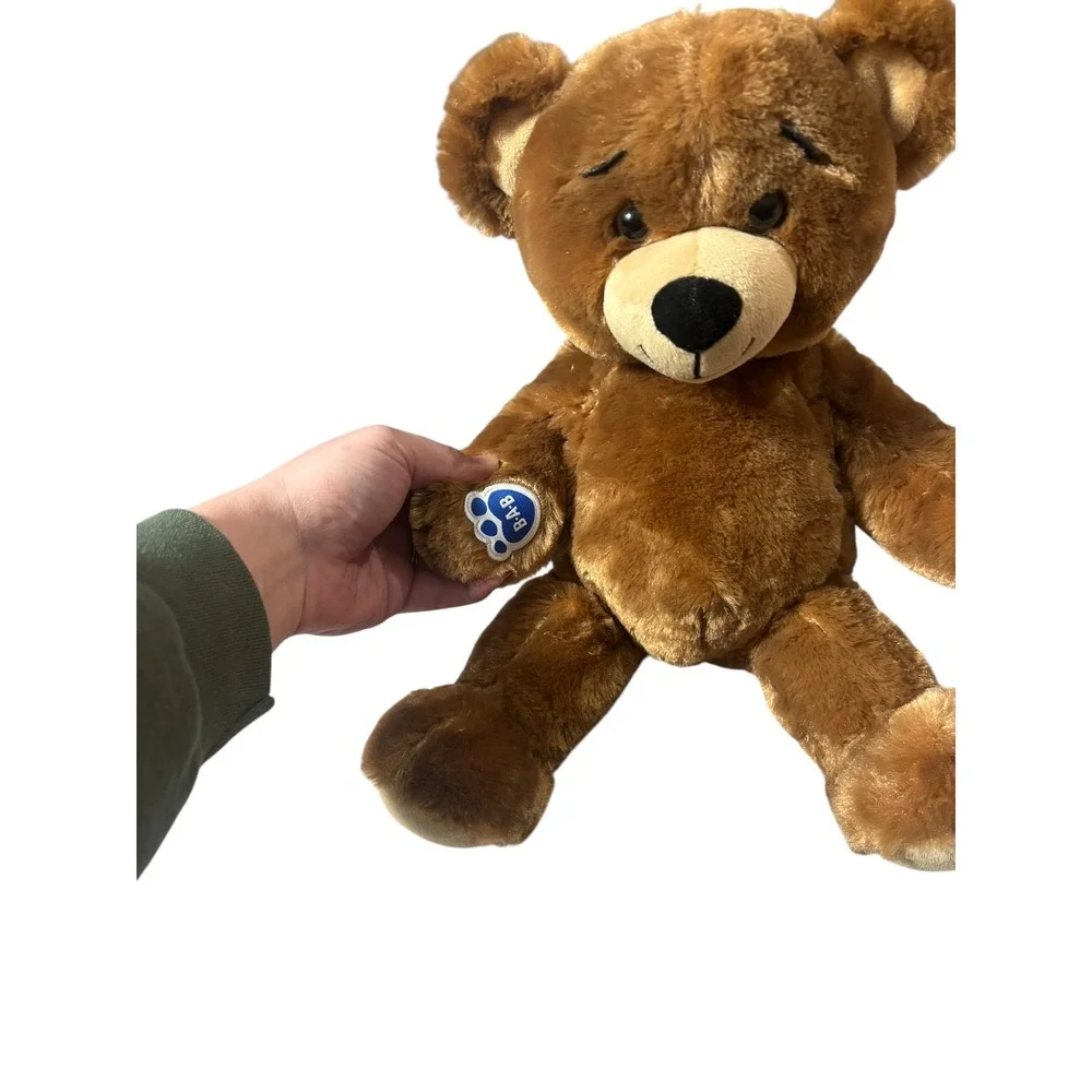 Build-A-Bear Workshop Classic Brown Teddy Bear Plush‎ Stuffed Animal 16 inch